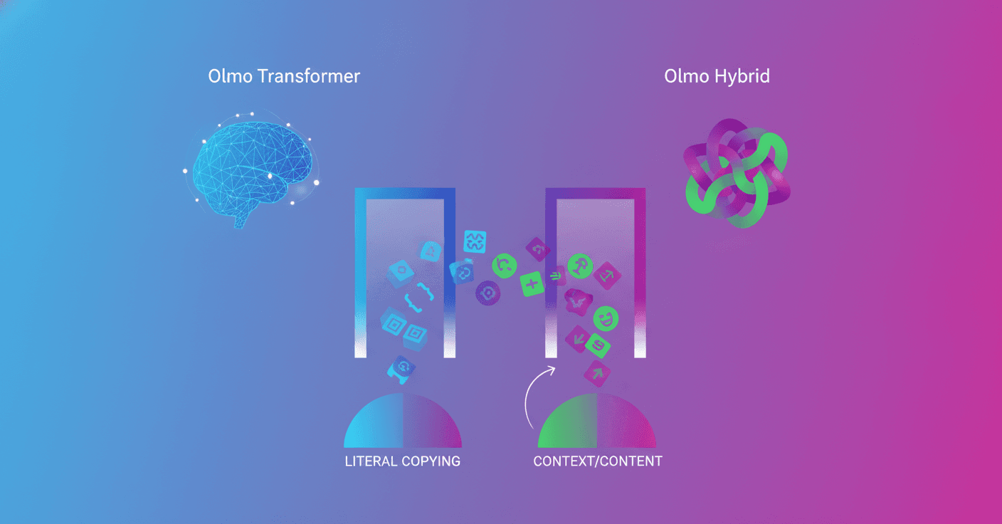 Qué tokens predice mejor un modelo híbrido de IA