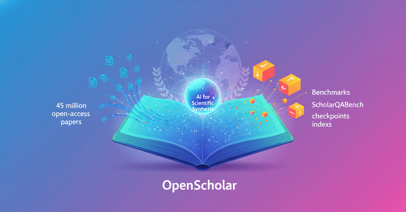 OpenScholar en Nature: IA abierta para síntesis científica