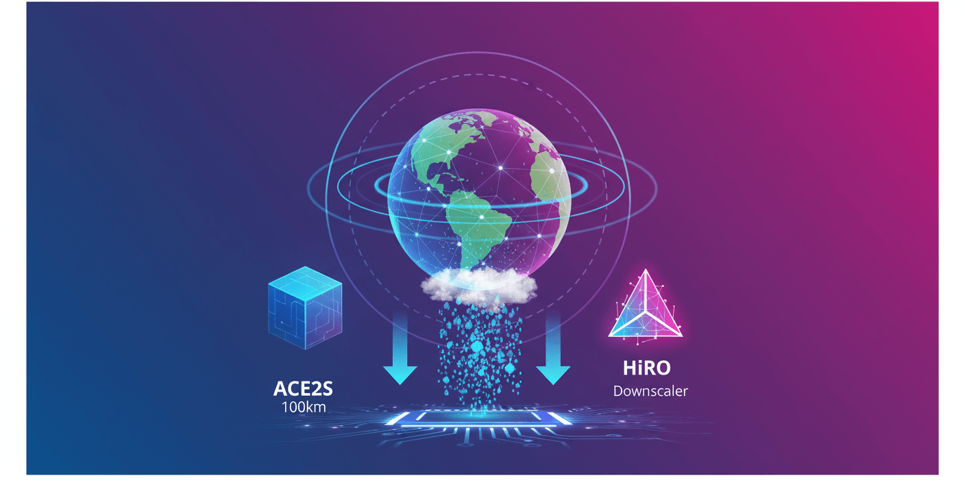 HiRO-ACE: AI for kilometer-scale climate simulation