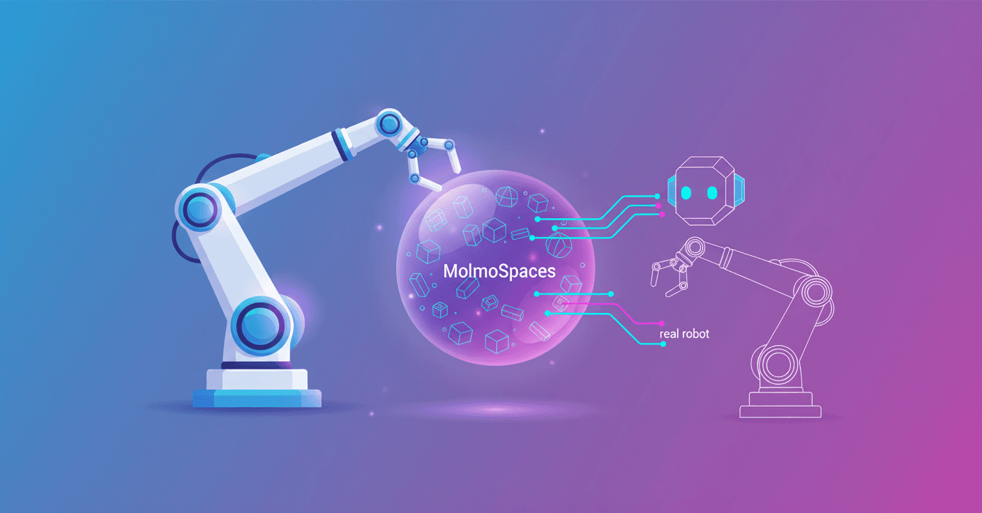 Ai2 introduces MolmoSpaces and MolmoBot: sim-to-real zero-shot