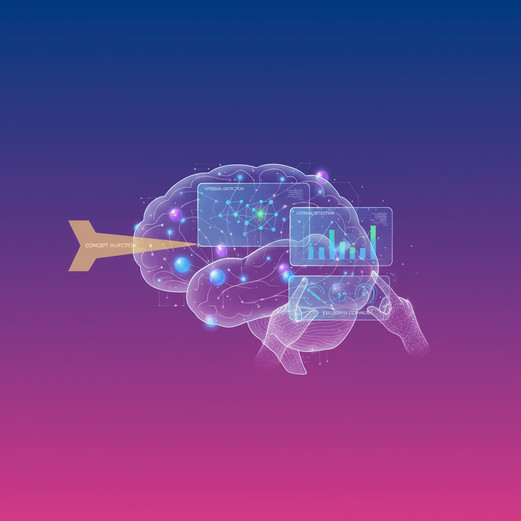 Evidencia de introspección emergente en LLMs