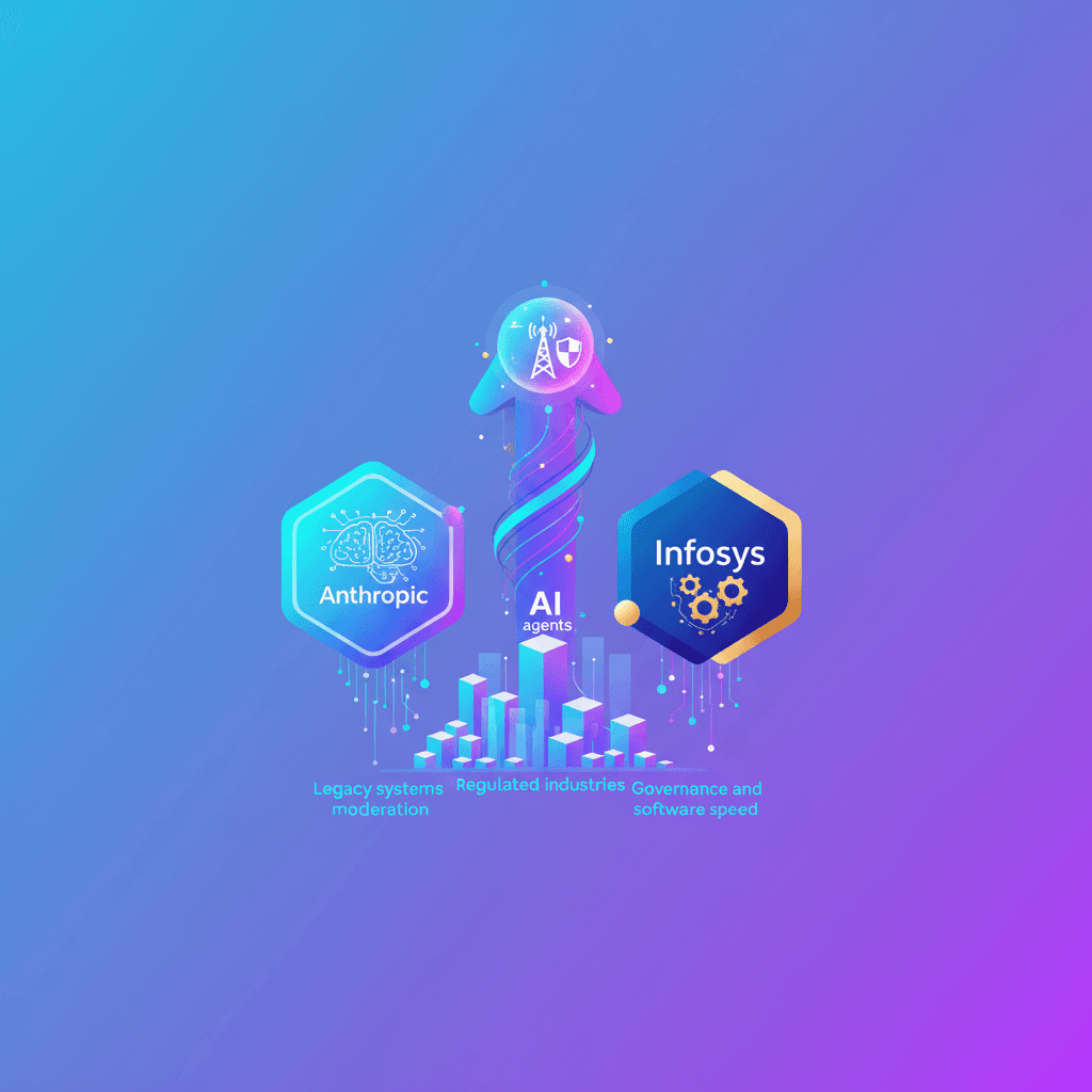 Anthropic e Infosys lanzan agentes de IA para telecomunicaciones
