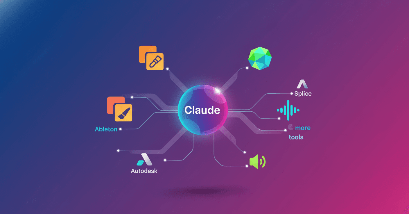 Claude amplía la creatividad: conectores para Adobe y Blender