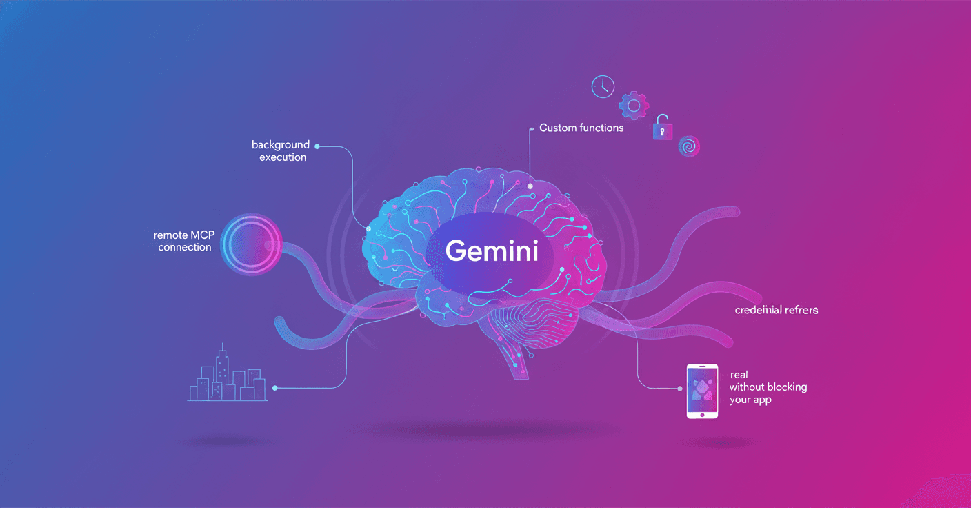 Gemini amplía agentes gestionados: tareas en segundo plano