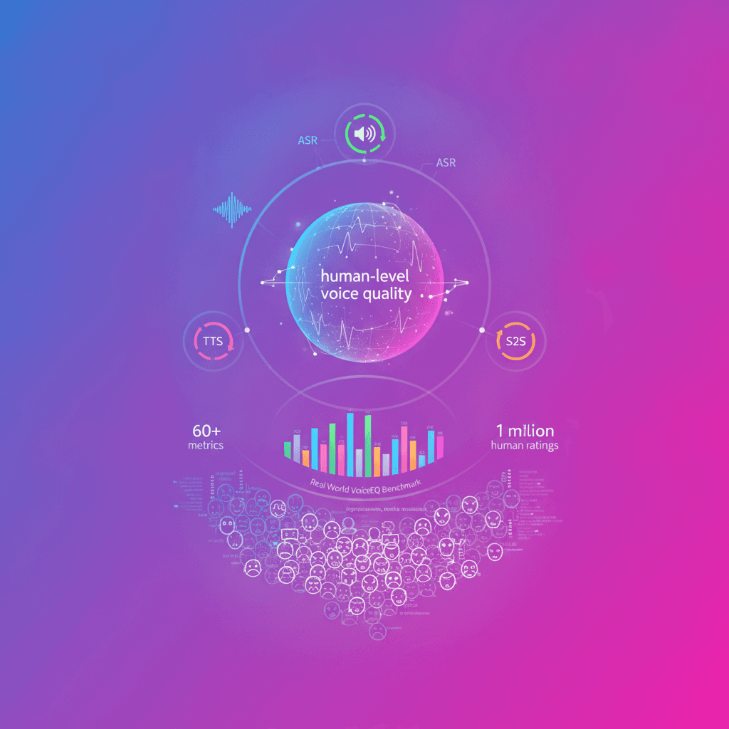 Real World VoiceEQ: nuevo benchmark para calidad humana de voz