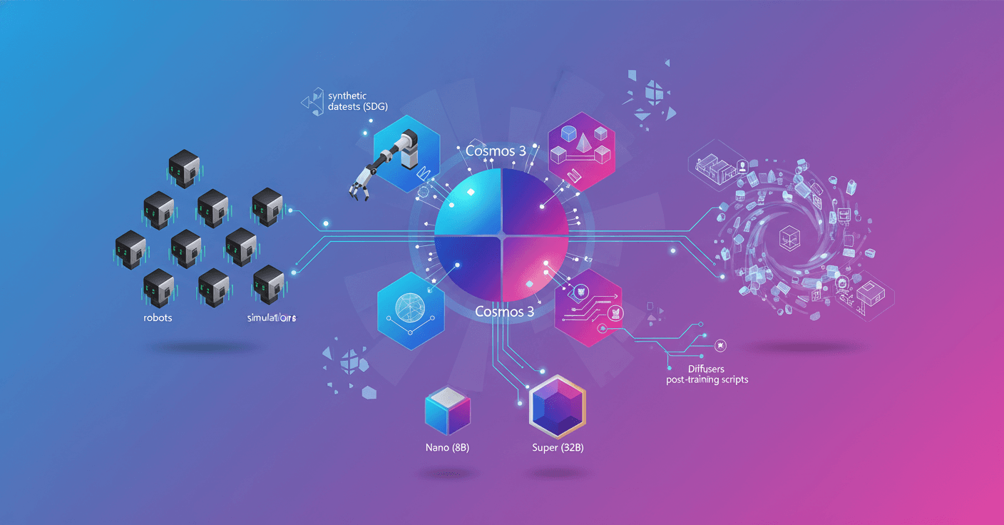 NVIDIA introduces Cosmos 3, an open omni-model for physical AI