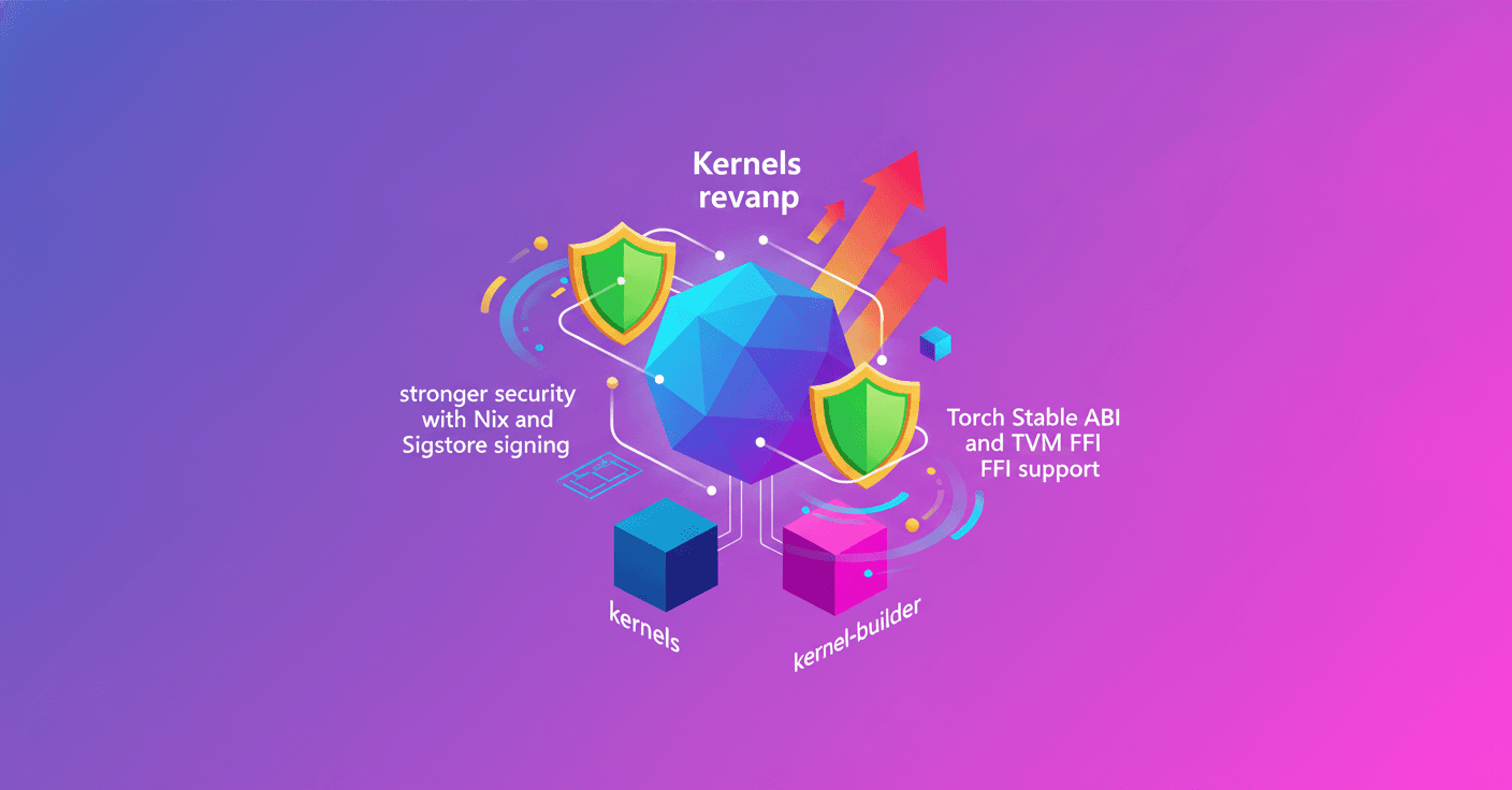 Hugging Face renueva Kernels: seguridad, agentes y rendimiento