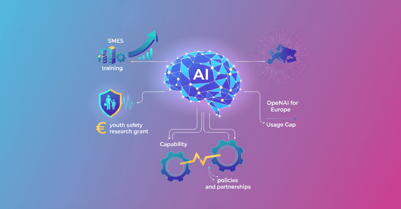 OpenAI impulsa formación y seguridad de IA en la UE