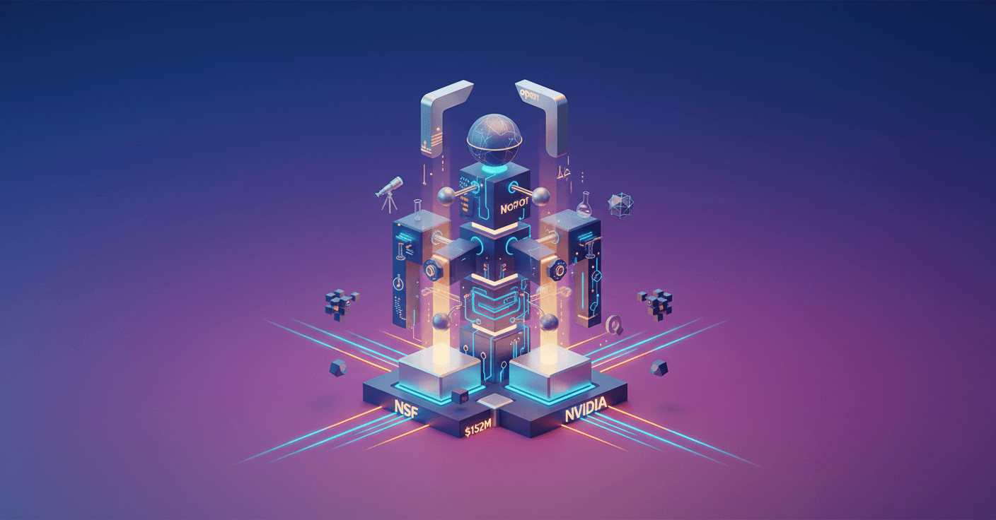 NSF and NVIDIA fund open AI project with $152M