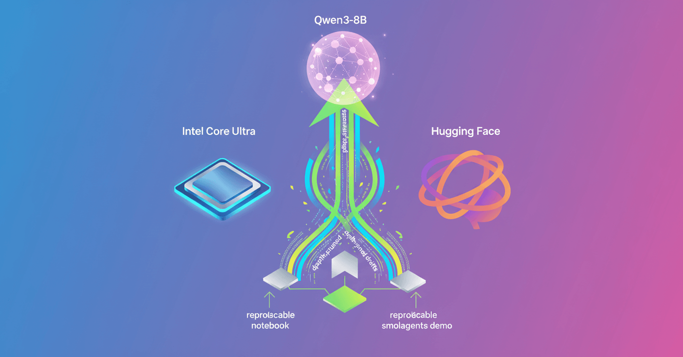 Intel and Hugging Face accelerate Qwen3-8B on Core Ultra