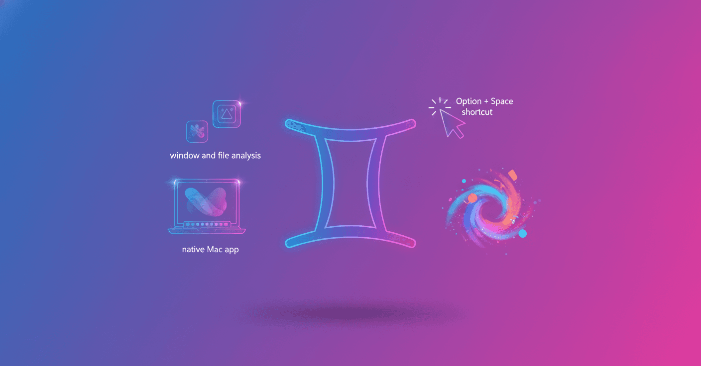 Gemini arrives as a native Mac app with contextual AI