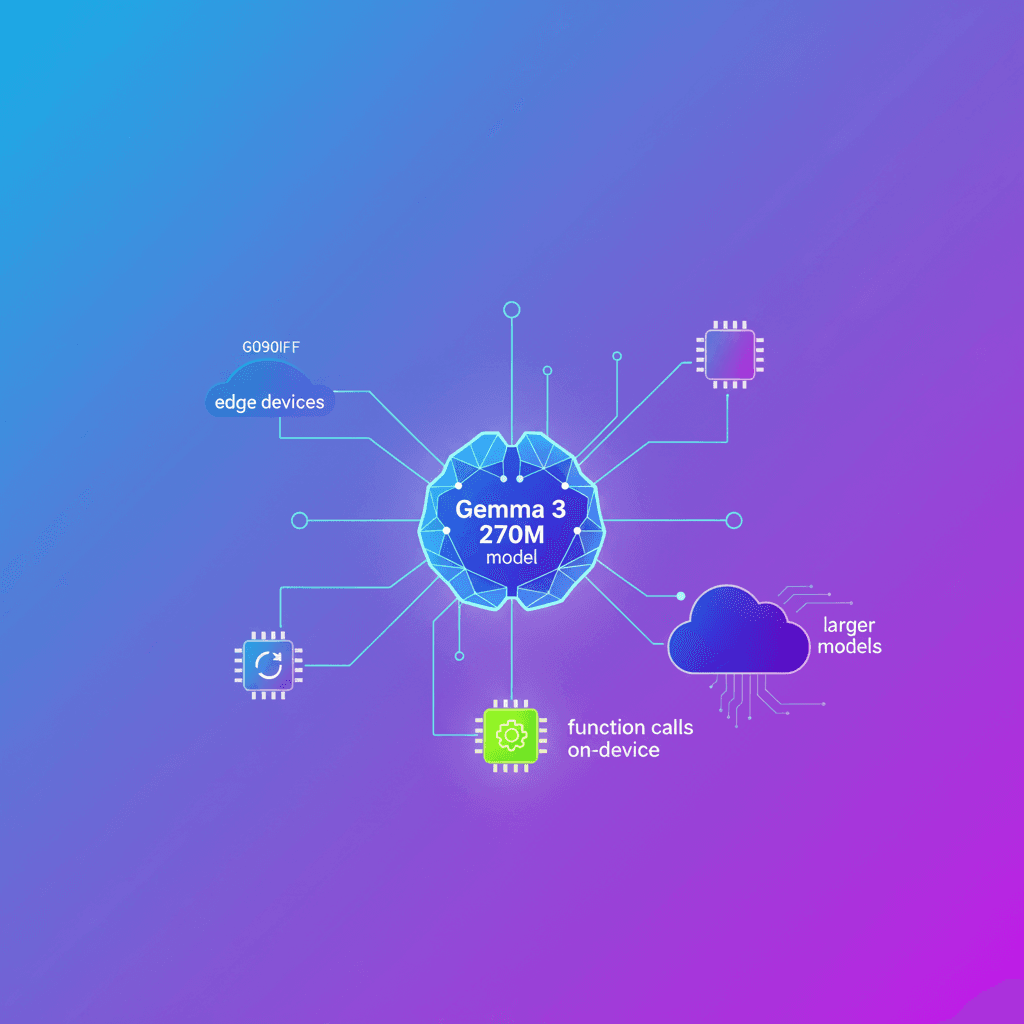 FunctionGemma lleva llamadas a funciones al edge