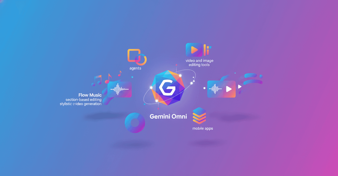 Google Flow integrates Gemini Omni, agents, and mobile apps