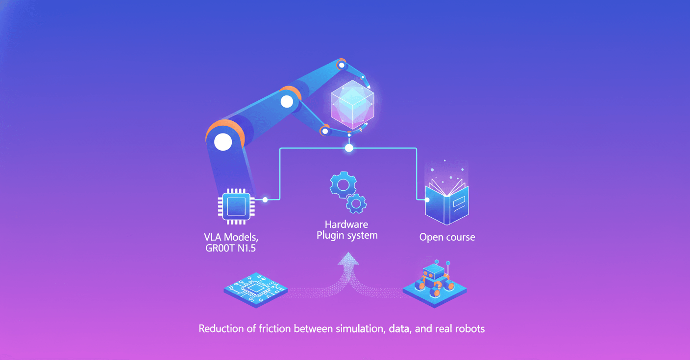 LeRobot v0.4.0 impulsa aprendizaje robótico open source