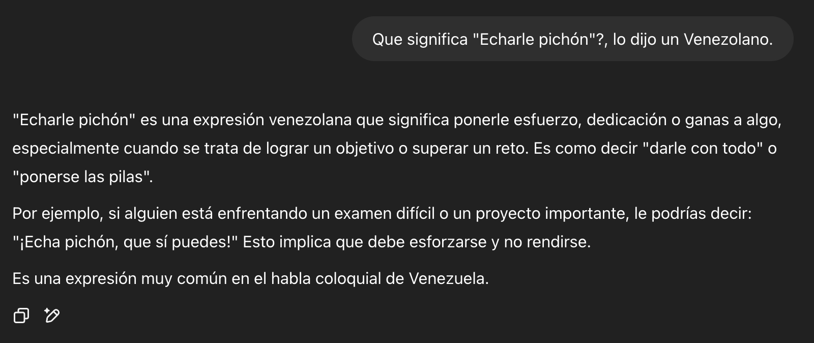 Que significa echarle pichón